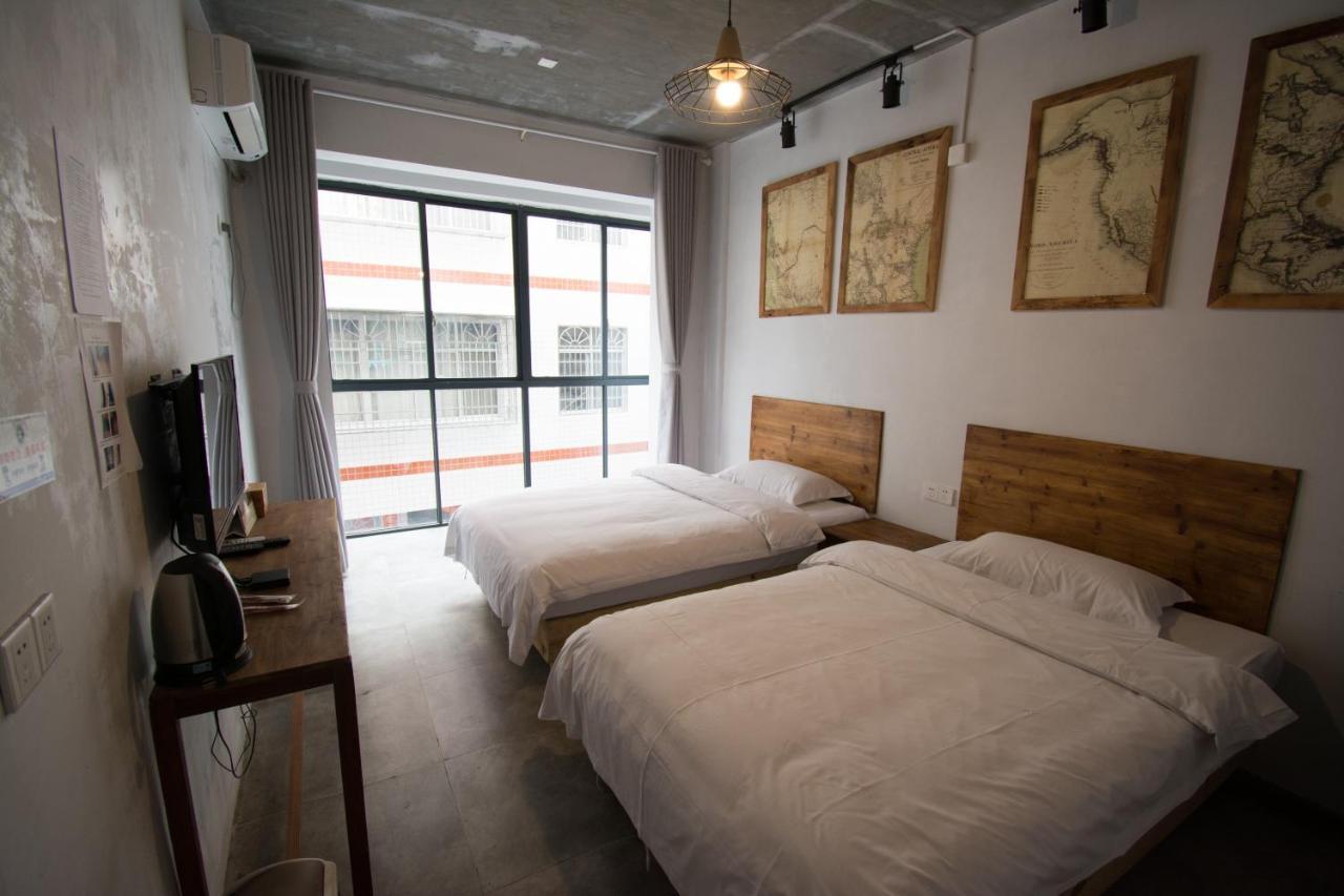 Hostel Geographer Zhangjiajie Exteriör bild